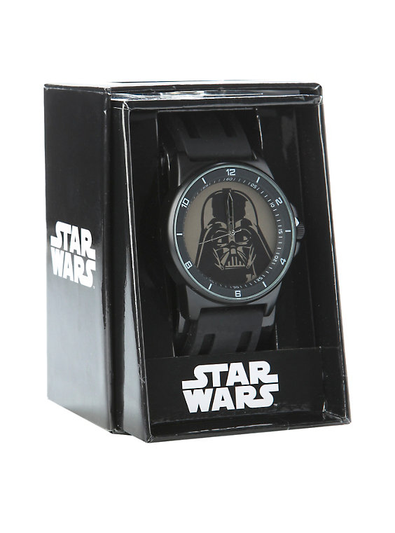 Carregue Darth Vader junto com você em todas os momentos. Custa US$ 24 no eBay.