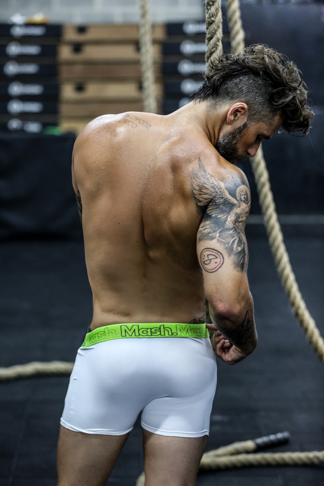 Pelo visto, o foco da campanha está nas cuecas modelo boxer