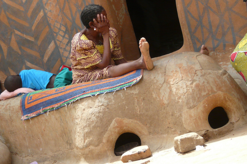 As casas e o artesanato de um dos países mais pobres do mundo