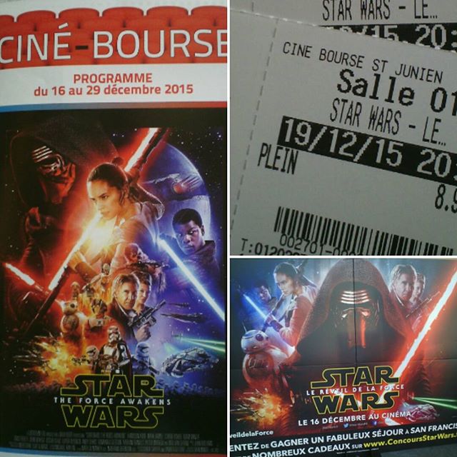 Fãs de Star Wars usaram redes sociais para mostrar os ingressos da estreia