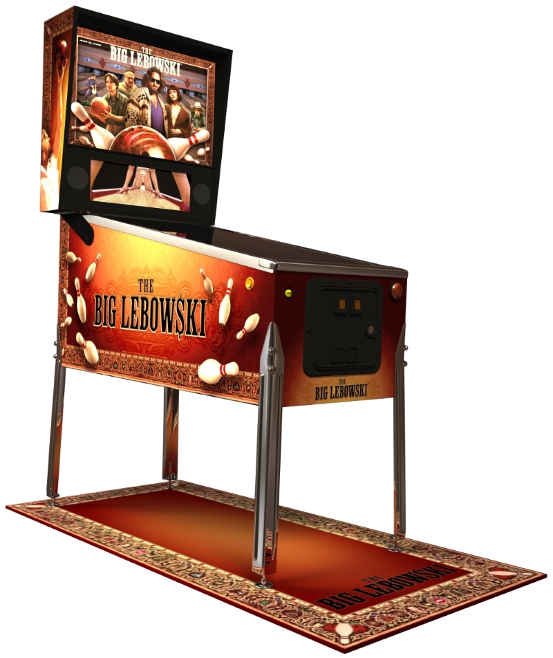 Fã do filme O Grande Lebowski? Fã de Pinball? Por R$ 32 mil este belo fliperama pode ser seu.