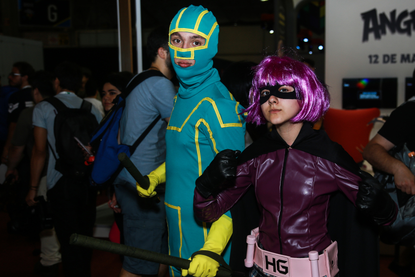 Público cosplayer caprichou no figurino para participar da segunda edição da feira geek, em São Paulo