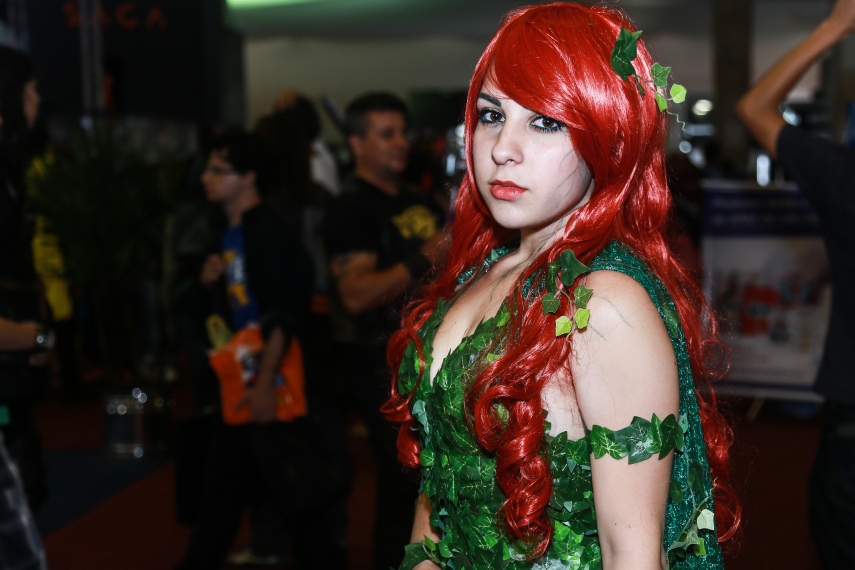 Público cosplayer caprichou no figurino para participar da segunda edição da feira geek, em São Paulo