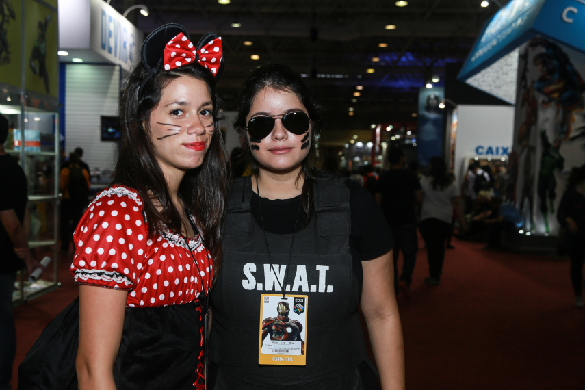 Público cosplayer caprichou no figurino para participar da segunda edição da feira geek, em São Paulo