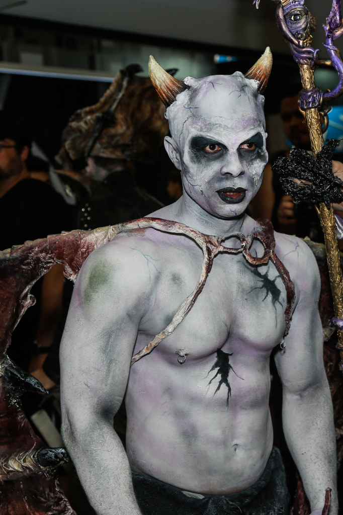 Público cosplayer caprichou no figurino para participar da segunda edição da feira geek, em São Paulo