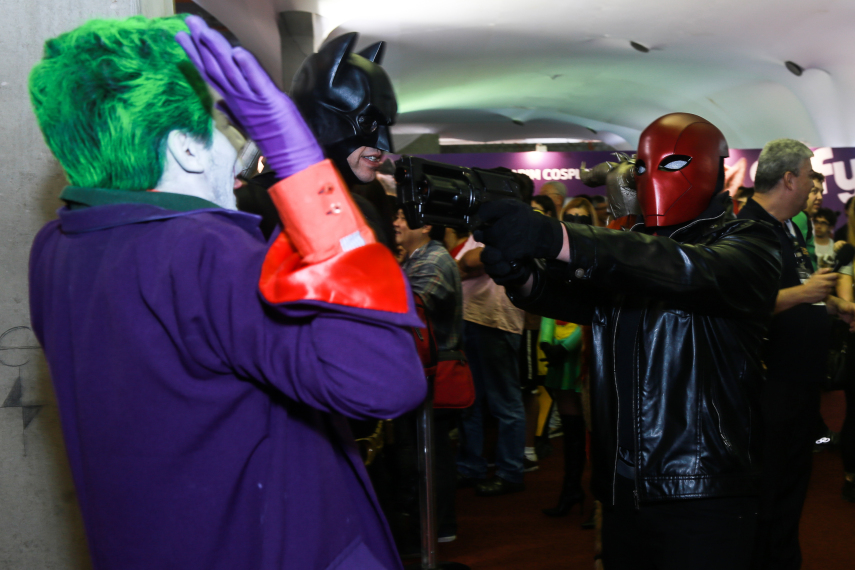 Público cosplayer caprichou no figurino para participar da segunda edição da feira geek, em São Paulo