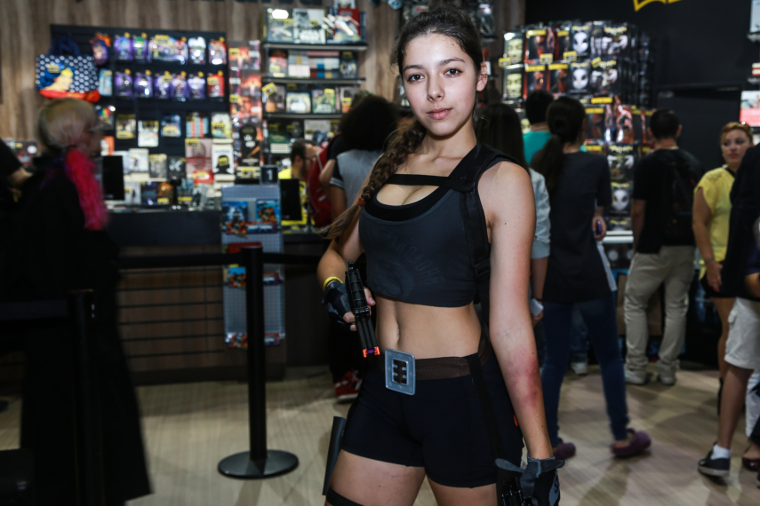 Público cosplayer caprichou no figurino para participar da segunda edição da feira geek, em São Paulo
