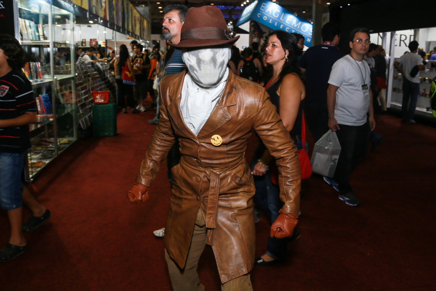 Público cosplayer caprichou no figurino para participar da segunda edição da feira geek, em São Paulo
