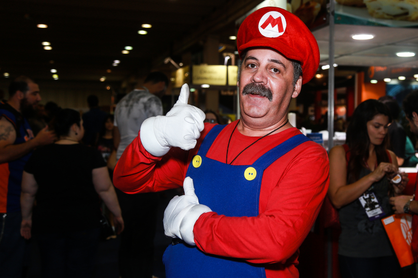 Público cosplayer caprichou no figurino para participar da segunda edição da feira geek, em São Paulo