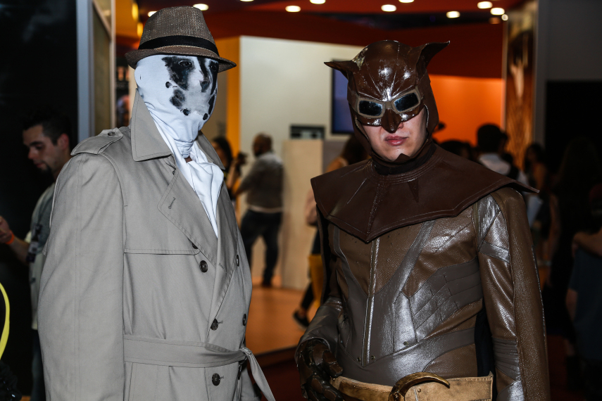 Público cosplayer caprichou no figurino para participar da segunda edição da feira geek, em São Paulo