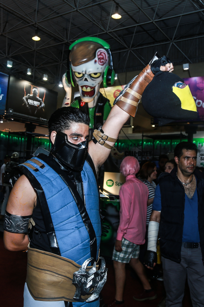 Público cosplayer caprichou no figurino para participar da segunda edição da feira geek, em São Paulo