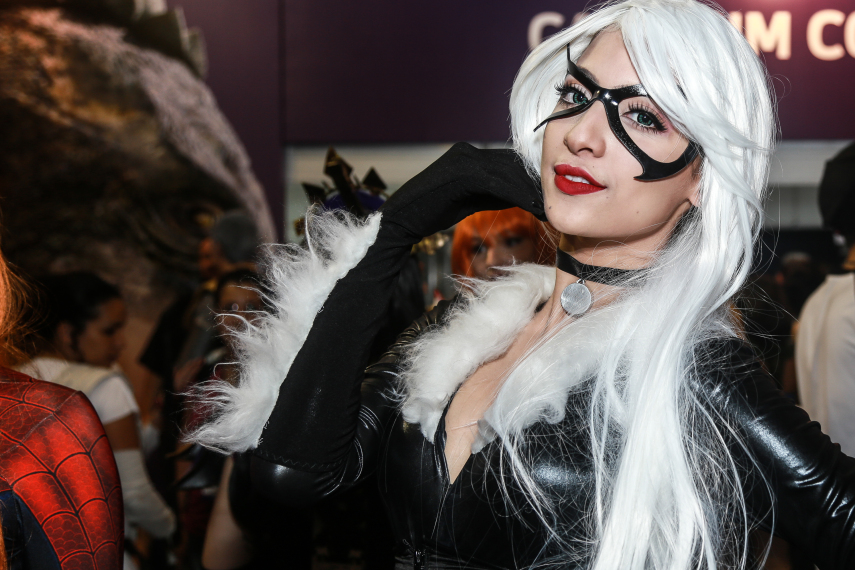 Público cosplayer caprichou no figurino para participar da segunda edição da feira geek, em São Paulo