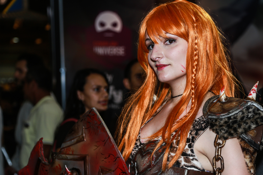 Público cosplayer caprichou no figurino para participar da segunda edição da feira geek, em São Paulo