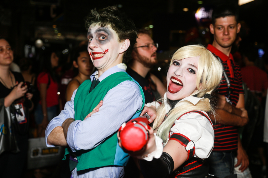 Público cosplayer caprichou no figurino para participar da segunda edição da feira geek, em São Paulo