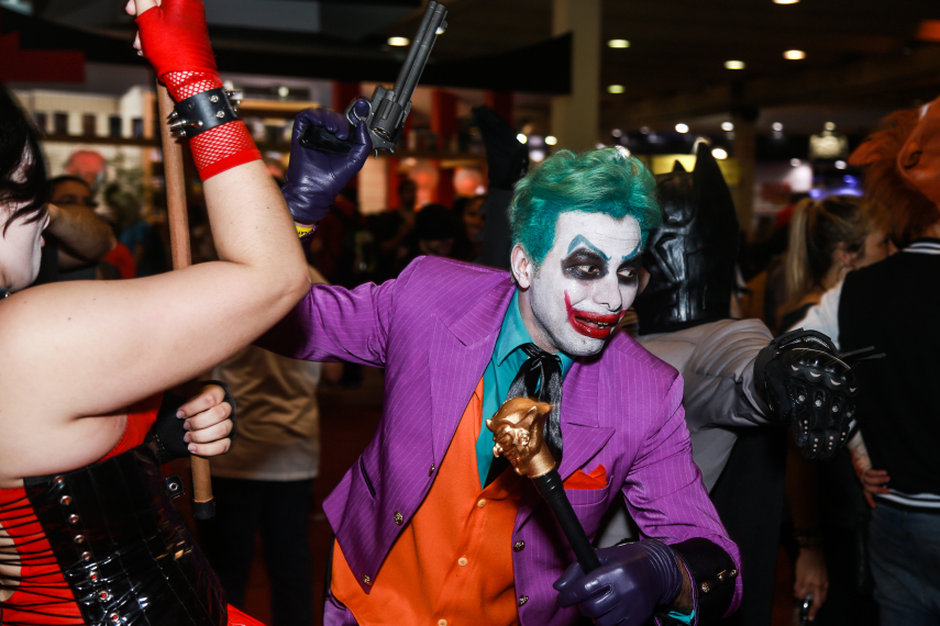 Público cosplayer caprichou no figurino para participar da segunda edição da feira geek, em São Paulo