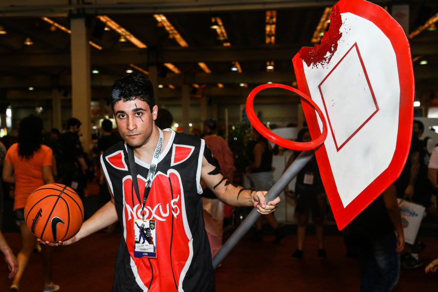 Público cosplayer caprichou no figurino para participar da segunda edição da feira geek, em São Paulo