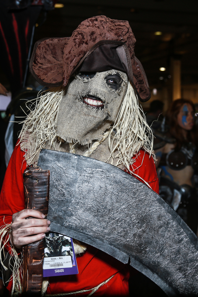 Público cosplayer caprichou no figurino para participar da segunda edição da feira geek, em São Paulo