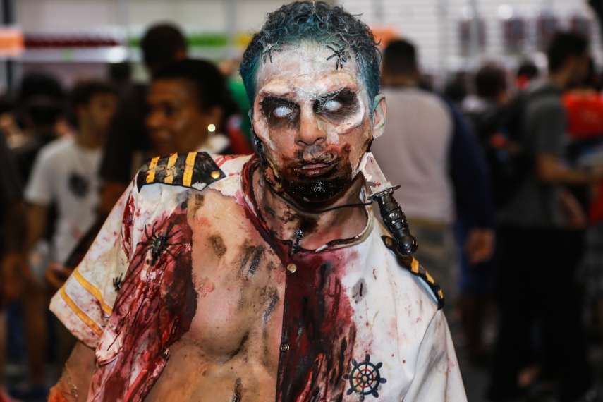 Público cosplayer caprichou no figurino para participar da segunda edição da feira geek, em São Paulo