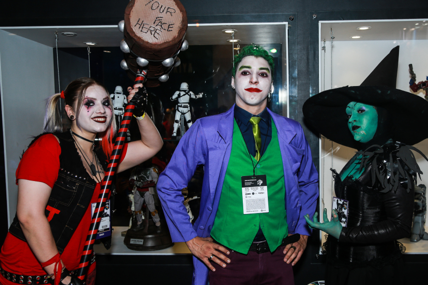 Público cosplayer caprichou no figurino para participar da segunda edição da feira geek, em São Paulo