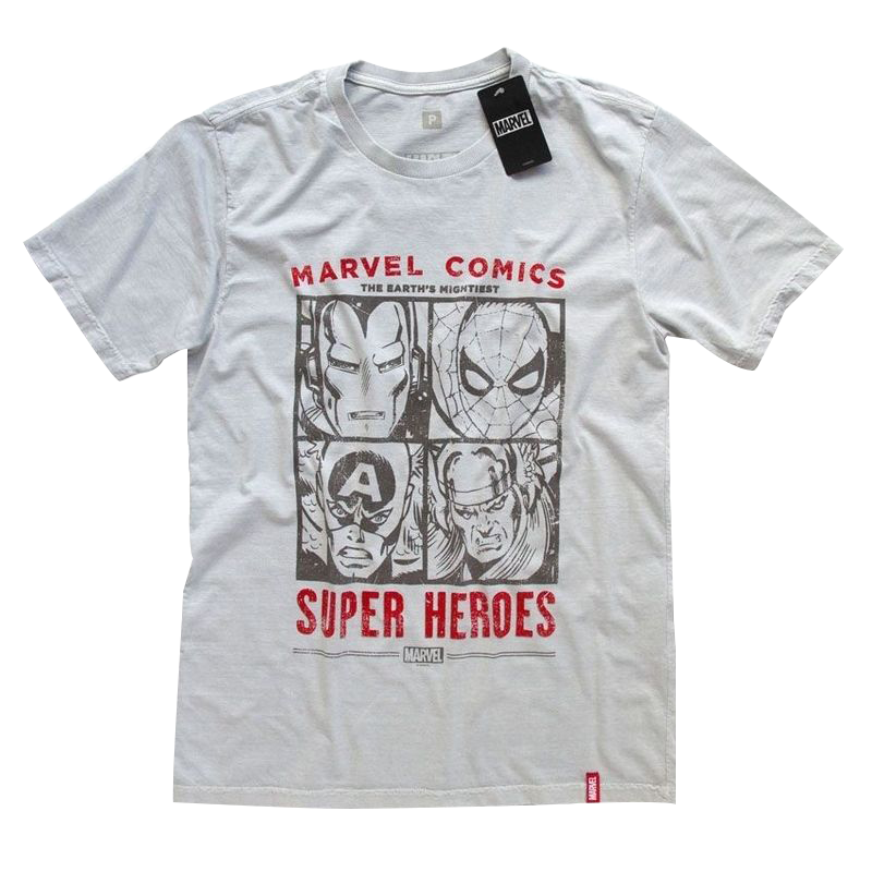 Camiseta Marvel - R$ 69,90/ Loja Mundo Geek  http://www.lojamundogeek.com.br/