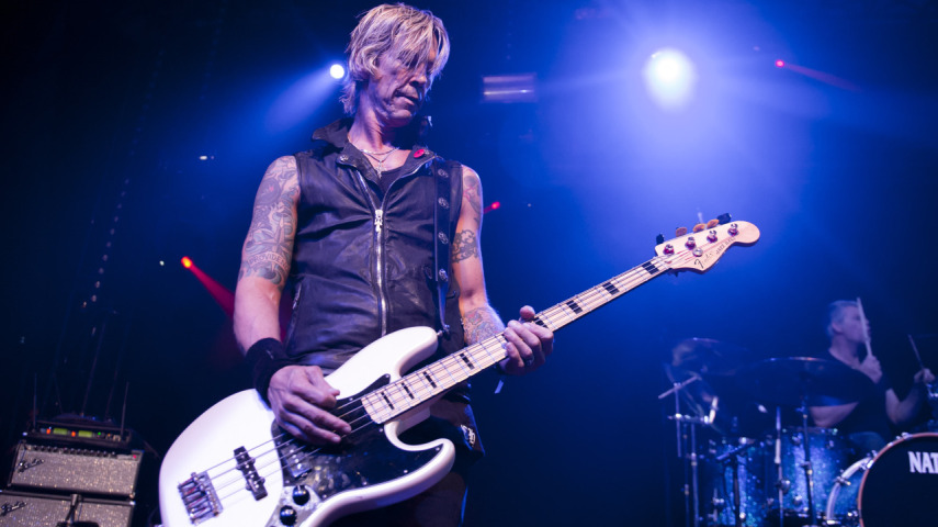 Duff, o baixista rebelde e rockstar também estará nos próximos shows do Guns
