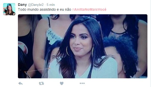 Reação da internet a Anitta no 