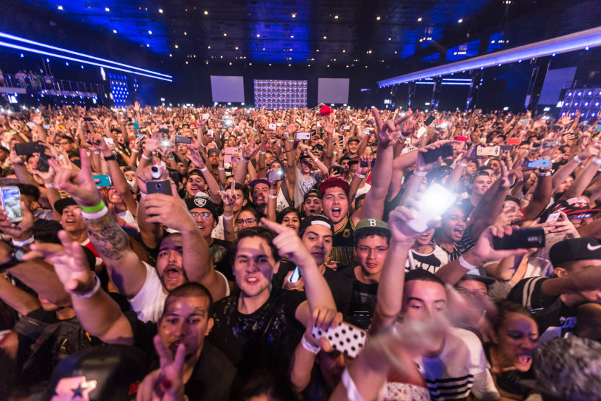 Wiz Khalifa faz apresentação em São Paulo