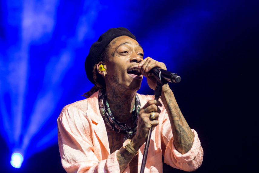 Wiz Khalifa faz apresentação em São Paulo