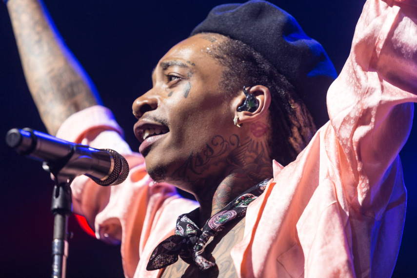 Wiz Khalifa faz apresentação em São Paulo