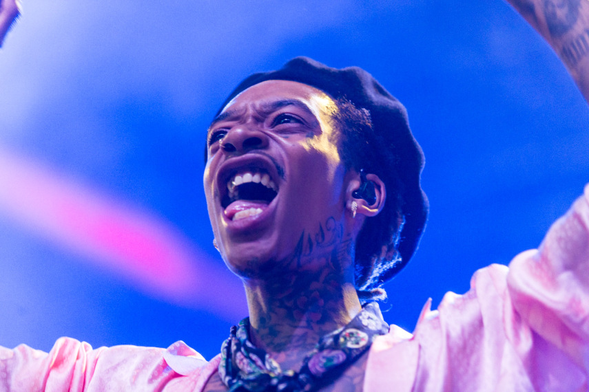 Wiz Khalifa faz apresentação em São Paulo