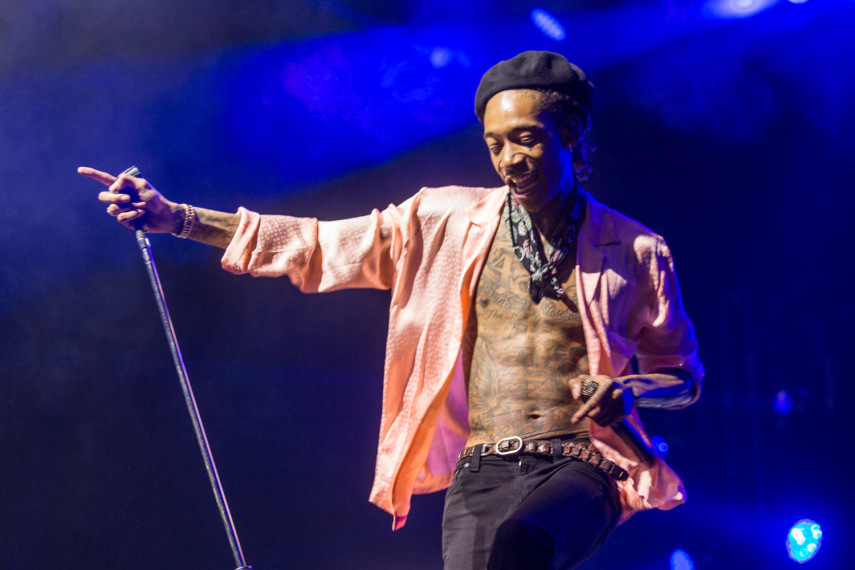 Wiz Khalifa faz apresentação em São Paulo