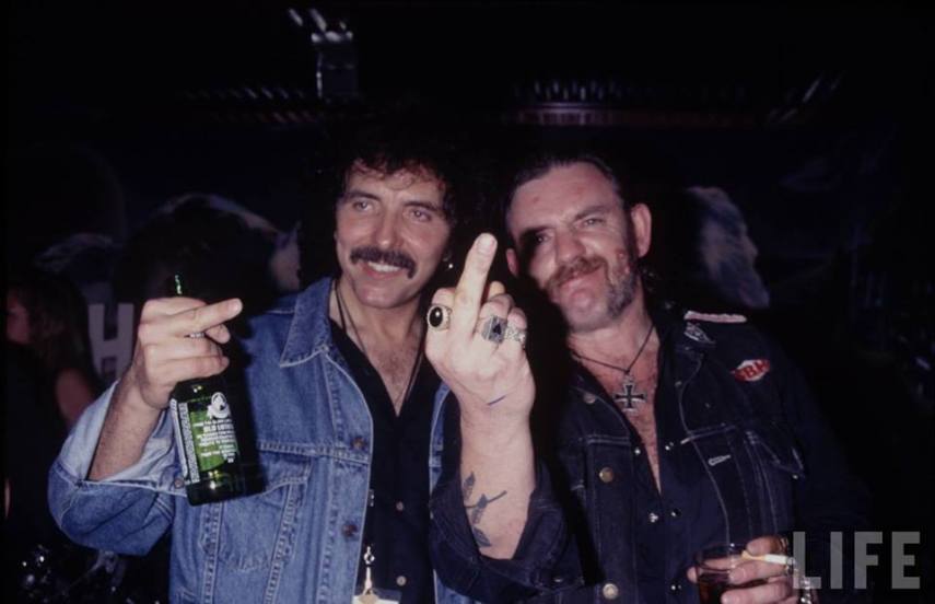 Lemmy e Tony Iommi
