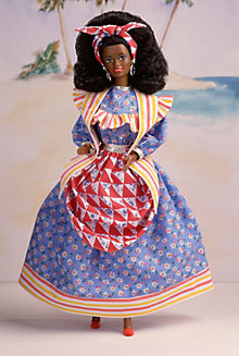 O modelo é parte da coleção Bonecas do Mundo, da Mattel