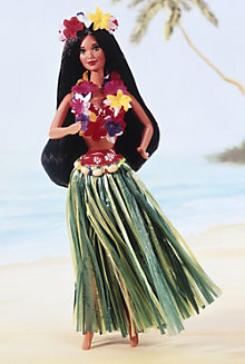 O modelo é parte da coleção Bonecas do Mundo, da Mattel