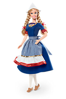 O modelo é parte da coleção Bonecas do Mundo, da Mattel