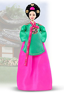 A coleção de princesas da Mattel lançou Barbies inspiradas em diferentes países