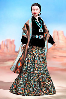 Modelo representa princesa de Navajo