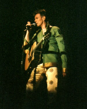 Bowie em show o Brasil em 1997