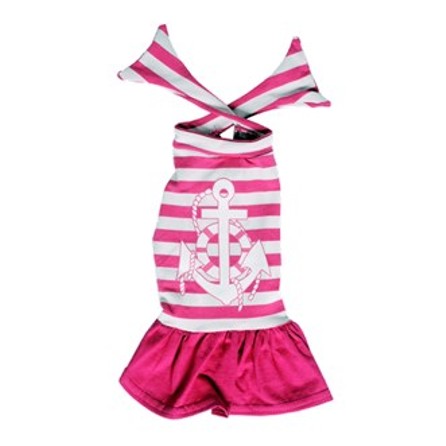 Vestido marinheiro rosa -  R$ 72,00/  Bichinho Chic - http://www.bichinhochic.com.br/ 