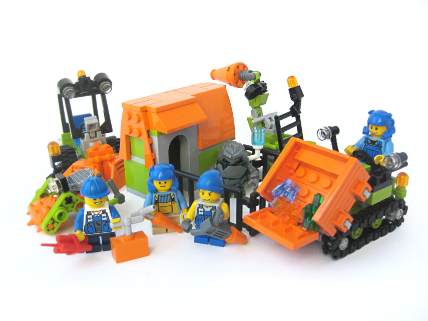 A caixa de Lego ou as peças temáticas: era diversão garantida