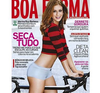 A ruiva tem uma coxa maior que a outra? É isso mesmo?