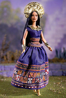 A Mattel lançou, como parte da coleção de princesas, uma boneca em homenagem ao povo Inca