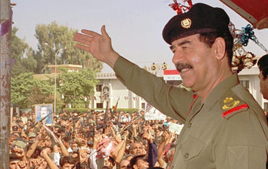 Saddam Hussein era um dos protagonistas da Guerra do Golfo