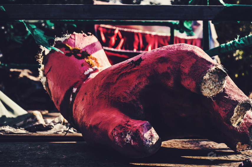 Fotógrafo mostra o triste fim de alguns carros alegóricos após o período de folia