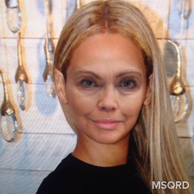 Será que quando Beyoncé for bem velhinha, ficará assim? 