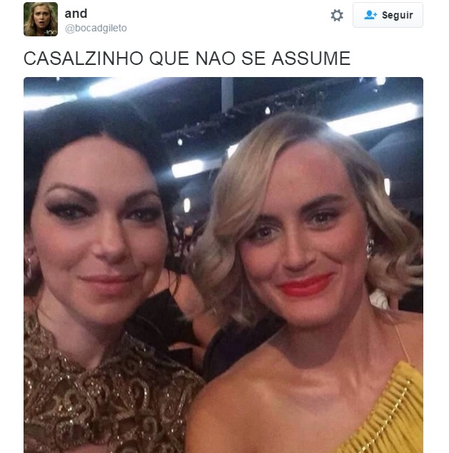 As atrizes Taryn Manning e Laura Prepon, de 'Orange Is the New Black', também não ficaram de fora da #CasalzinhoQueNãoSeAssume. Você shippa as duas?