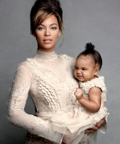 O nome da filhinha dos astros é Blue Ivy