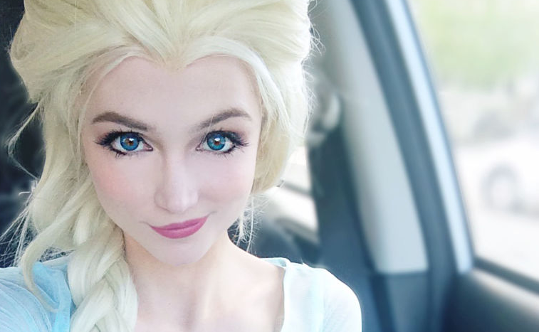 Grife cria vestido de noiva inspirado na princesa Elsa, de Frozen
