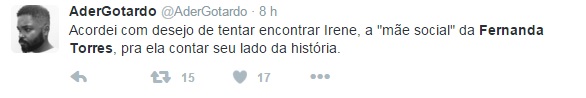 A semana ainda nem começou direito e um texto de autoria de Fernanda Torres no #AgoraÉQueSãoElas, blog do jornal Folha de S.Paulo, já causou polêmica e agitou as redes sociais.  Na coluna, a atriz e escritora afirma que 