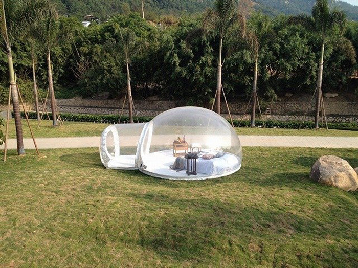 O iglu para magnatas da Holleyweb oferece o conforto de sua casa em qualquer lugar